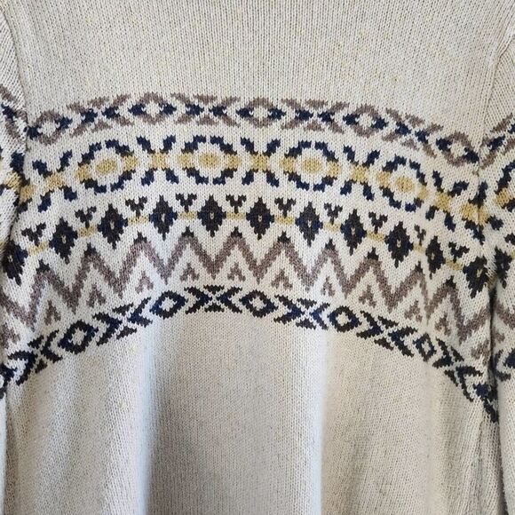 CHASER Western Waterfall Draping Open Cardigan Cotton Blend - Picture 5 of 6